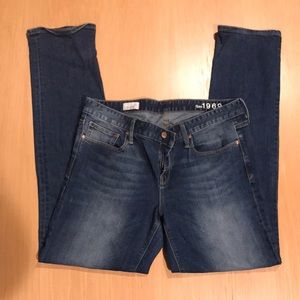 Gap real straight jean